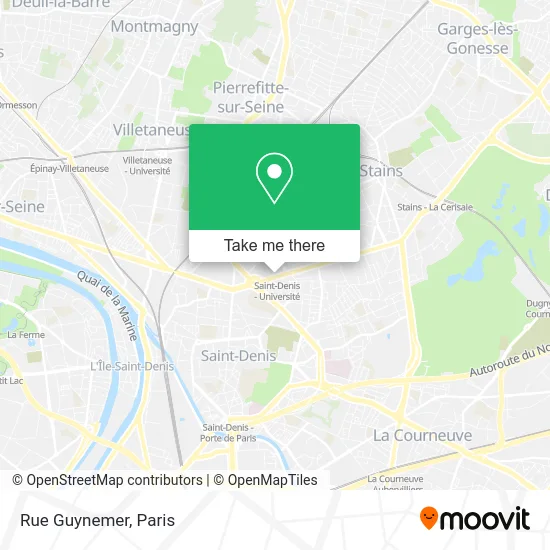 Rue Guynemer map