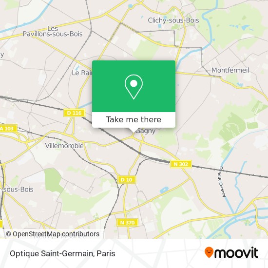 Optique Saint-Germain map