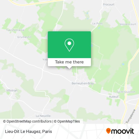 Lieu-Dit Le Haugez map