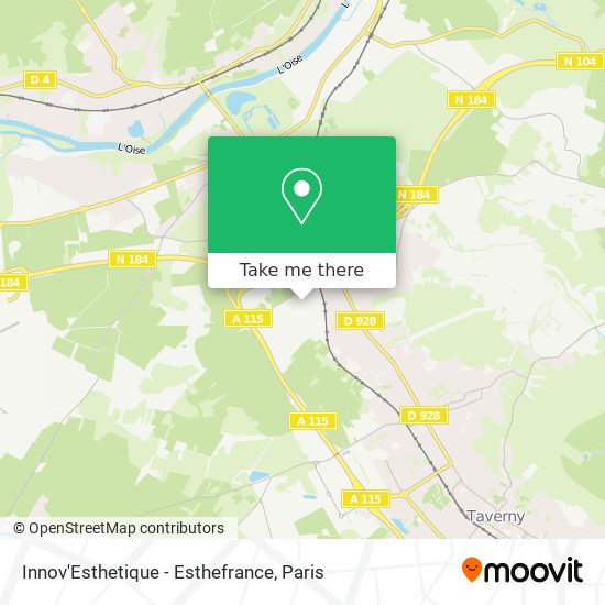 Mapa Innov'Esthetique - Esthefrance