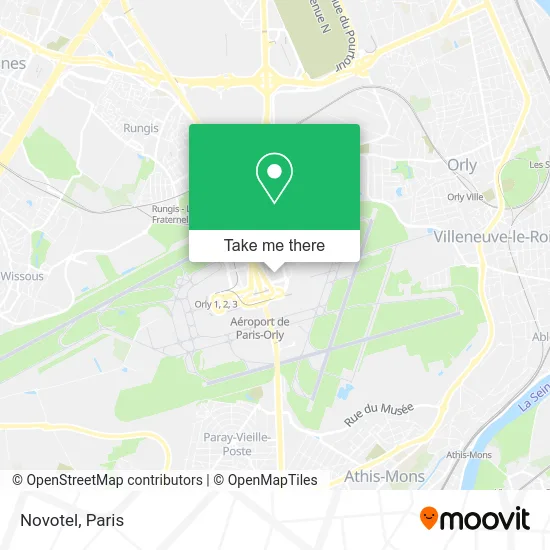 Novotel map