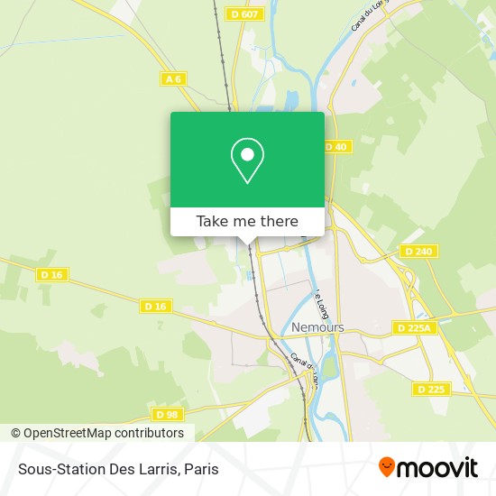 Sous-Station Des Larris map