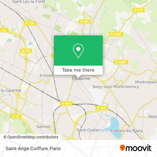 Saint-Ange Coiffure map