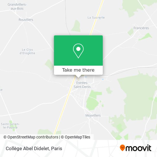 Collège Abel Didelet map