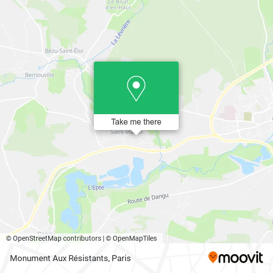 Monument Aux Résistants map