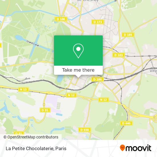 Mapa La Petite Chocolaterie