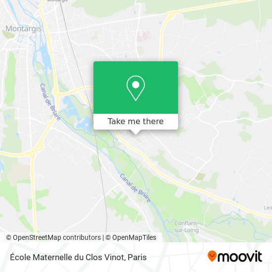 École Maternelle du Clos Vinot map
