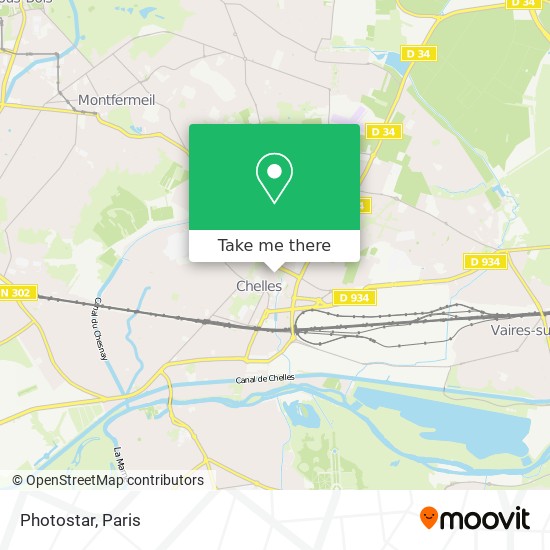 Photostar map