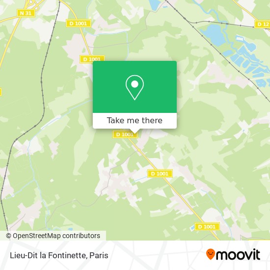Lieu-Dit la Fontinette map