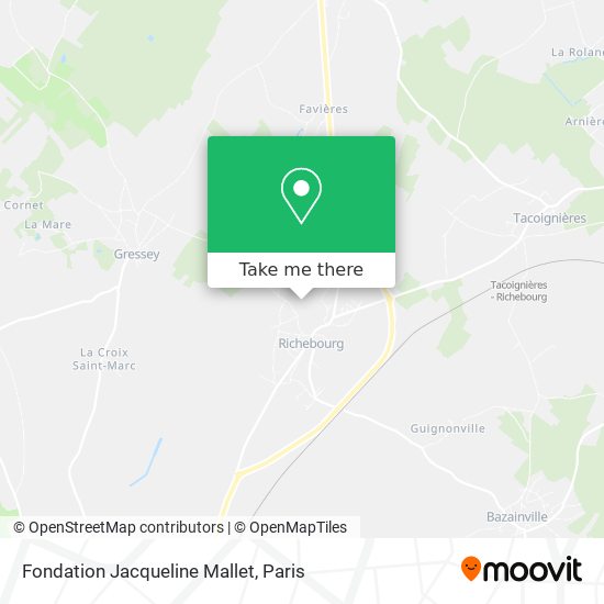 Fondation Jacqueline Mallet map