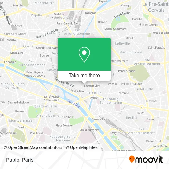 Mapa Pablo