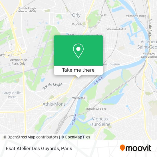 Esat Atelier Des Guyards map