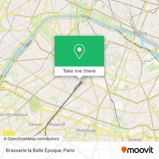 Brasserie la Belle Époque map