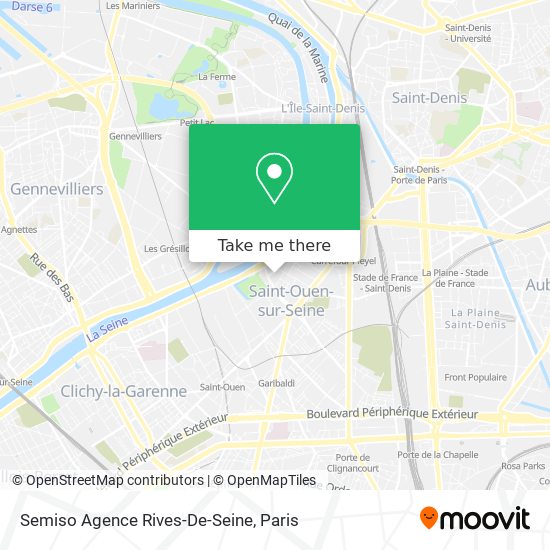 Semiso Agence Rives-De-Seine map