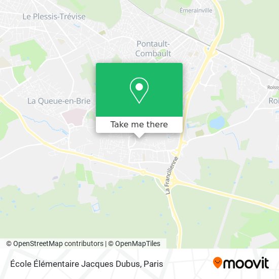École Élémentaire Jacques Dubus map