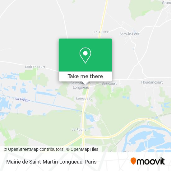 Mairie de Saint-Martin-Longueau map