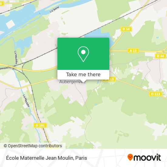 École Maternelle Jean Moulin map