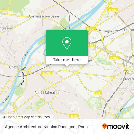 Mapa Agence Architecture Nicolas Rossignol