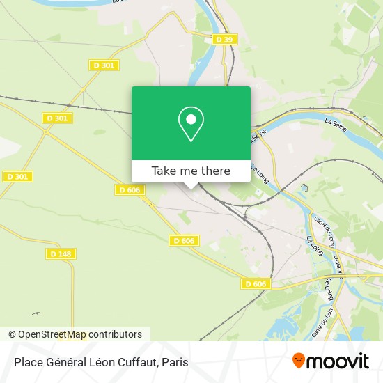 Mapa Place Général Léon Cuffaut