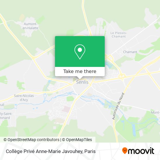 Mapa Collège Privé Anne-Marie Javouhey