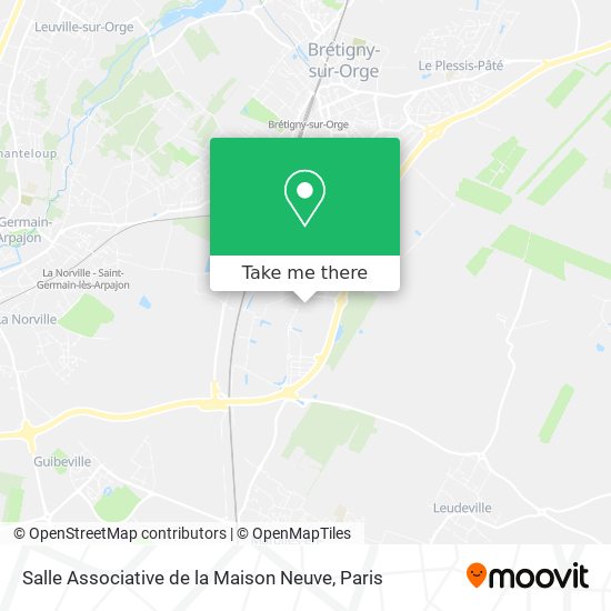 Salle Associative de la Maison Neuve map