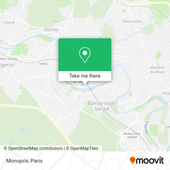 Monoprix map