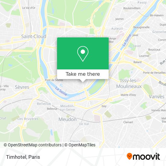 Timhotel map