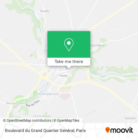 Boulevard du Grand Quartier Général map