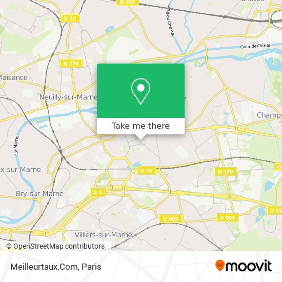 Meilleurtaux.Com map