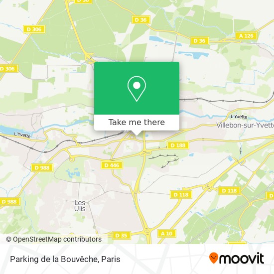 Parking de la Bouvêche map