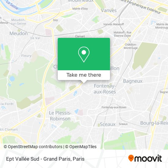 Ept Vallée Sud - Grand Paris map