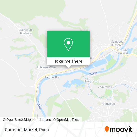 Carrefour Market map