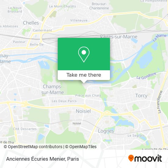 Anciennes Écuries Menier map