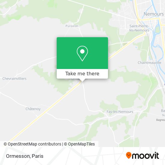Ormesson map