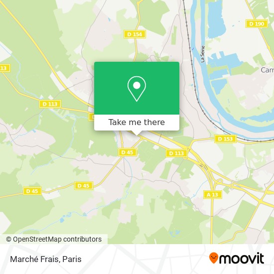 Mapa Marché Frais