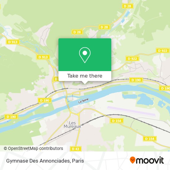 Gymnase Des Annonciades map