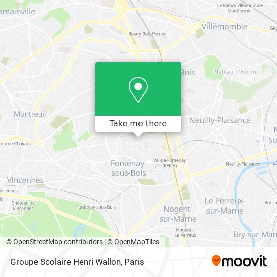 Groupe Scolaire Henri Wallon map