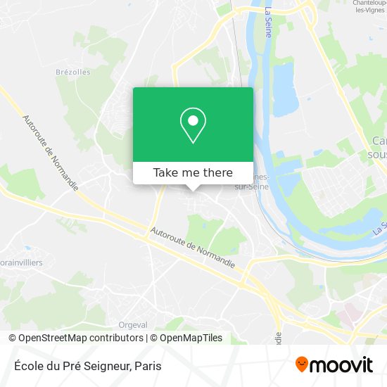 École du Pré Seigneur map