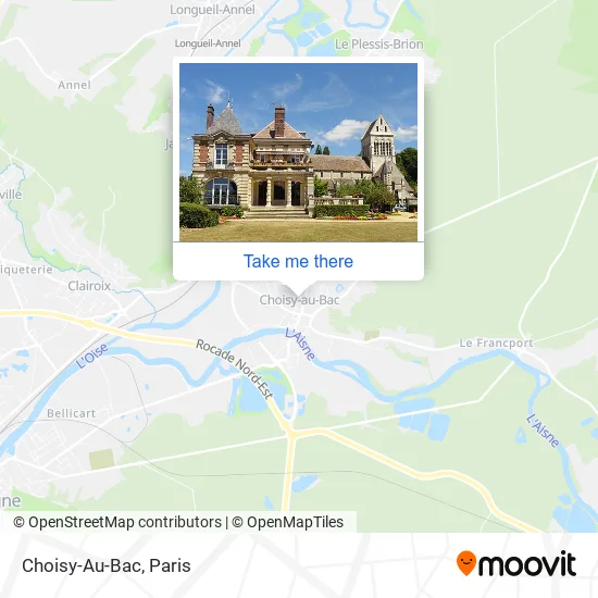 Choisy-Au-Bac map