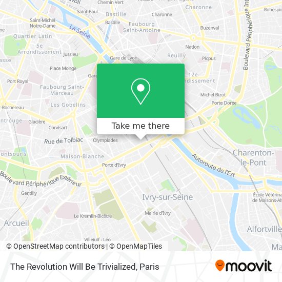 The Revolution Will Be Trivialized map