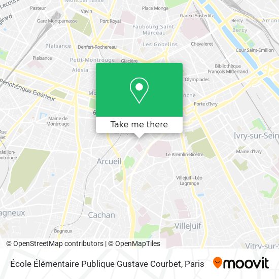 École Élémentaire Publique Gustave Courbet map