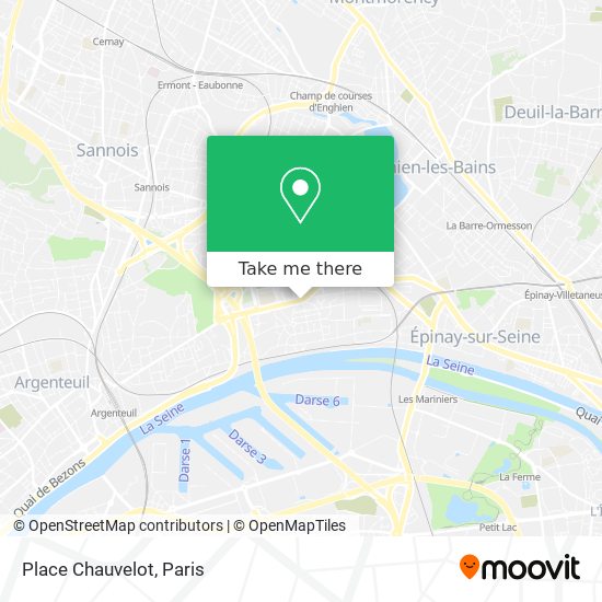 Place Chauvelot map