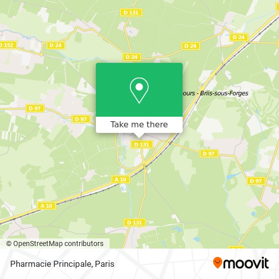 Mapa Pharmacie Principale