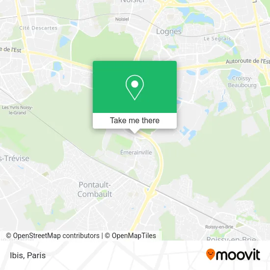Ibis map