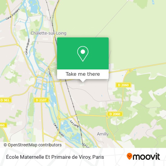 École Maternelle Et Primaire de Viroy map