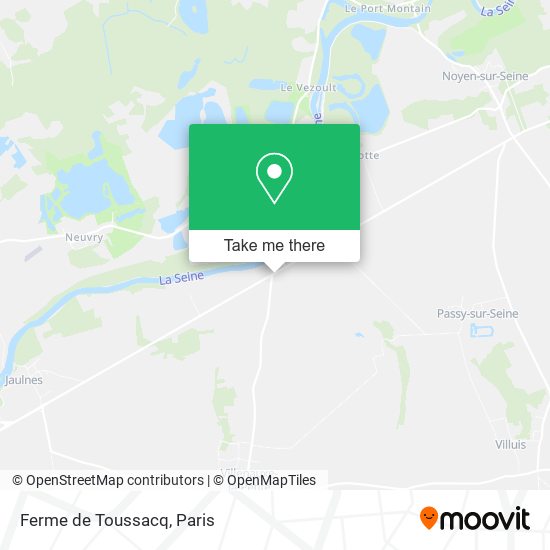 Ferme de Toussacq map