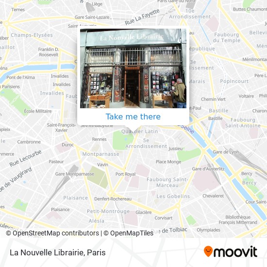 La Nouvelle Librairie map