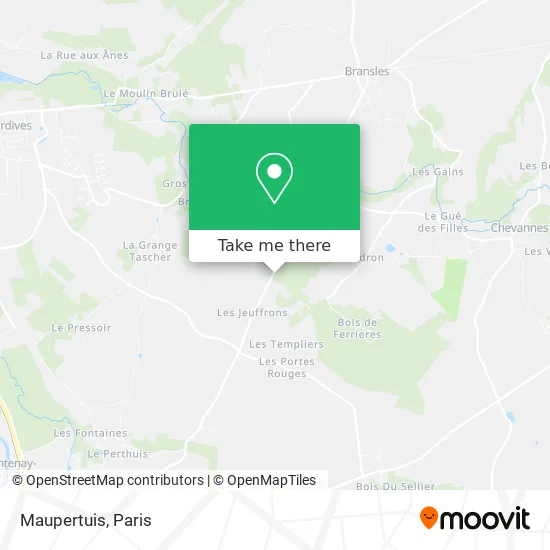 Maupertuis map