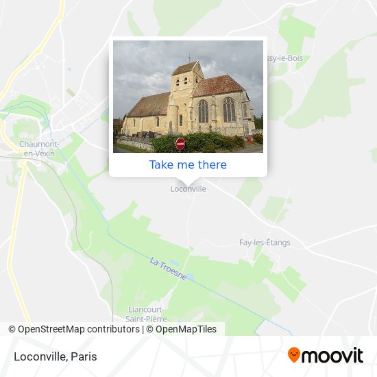 Loconville map