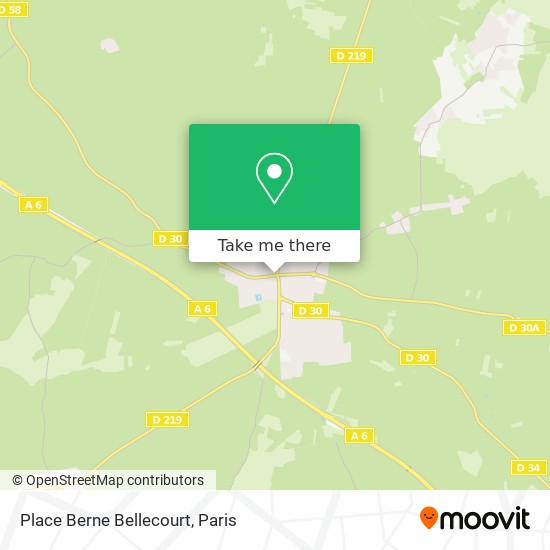 Place Berne Bellecourt map